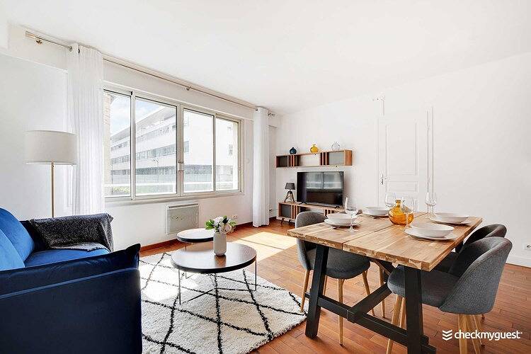 Ganze Wohnung, Einladende Wohnung - 3 Schlafzimmer/6 Personen - Saint-Lambert in Paris, Ile de France