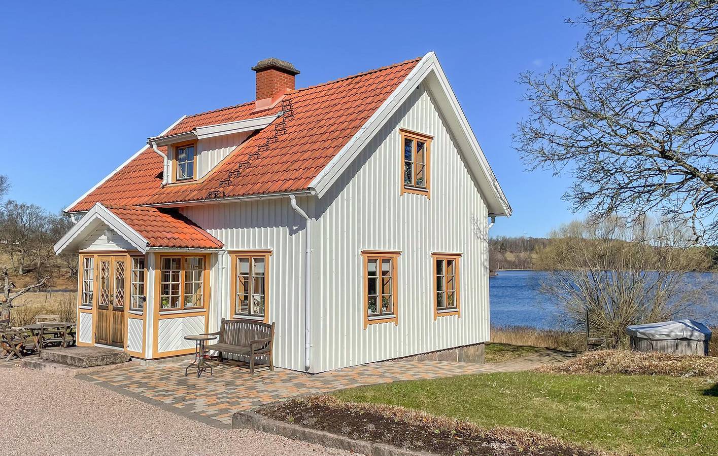Ferienhaus für 8 Personen mit Garten in Jönköpings län