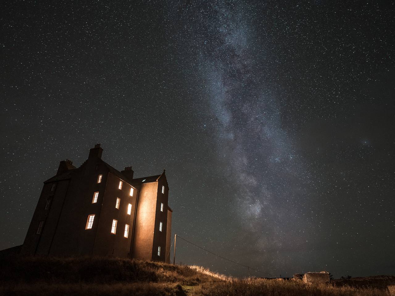 Slott for 12 personer in Highlands