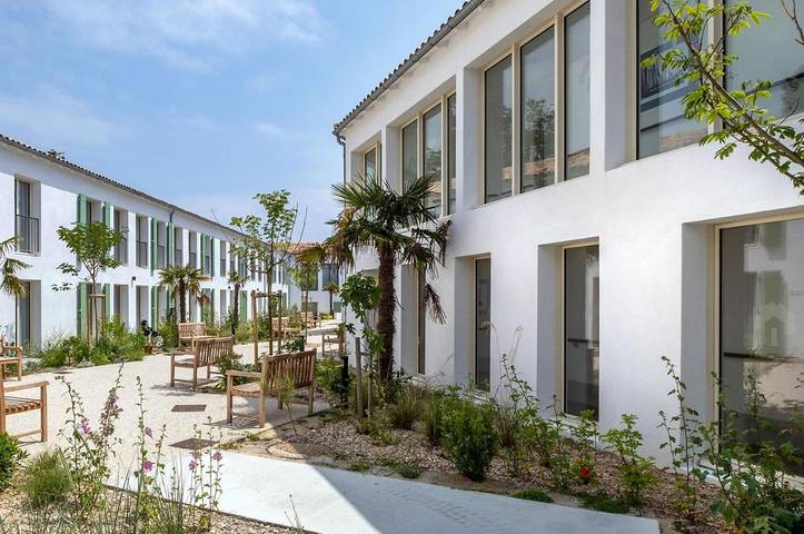 Gîte pour 2 personnes, avec vue et jardin dans Plage des Gollandieres (Le Bois-Plage-en-Re)