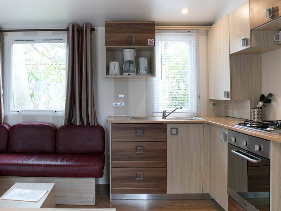 Camping Calella de Palafrugell - Mobilhome 6 personnes - Saphir, 2 chambres, Par Lifestyle Holidays in Calella de Palafrugell, Palafrugell