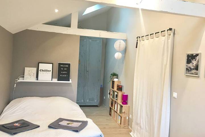 Chambre d’hôte pour 2 personnes, avec Jardin