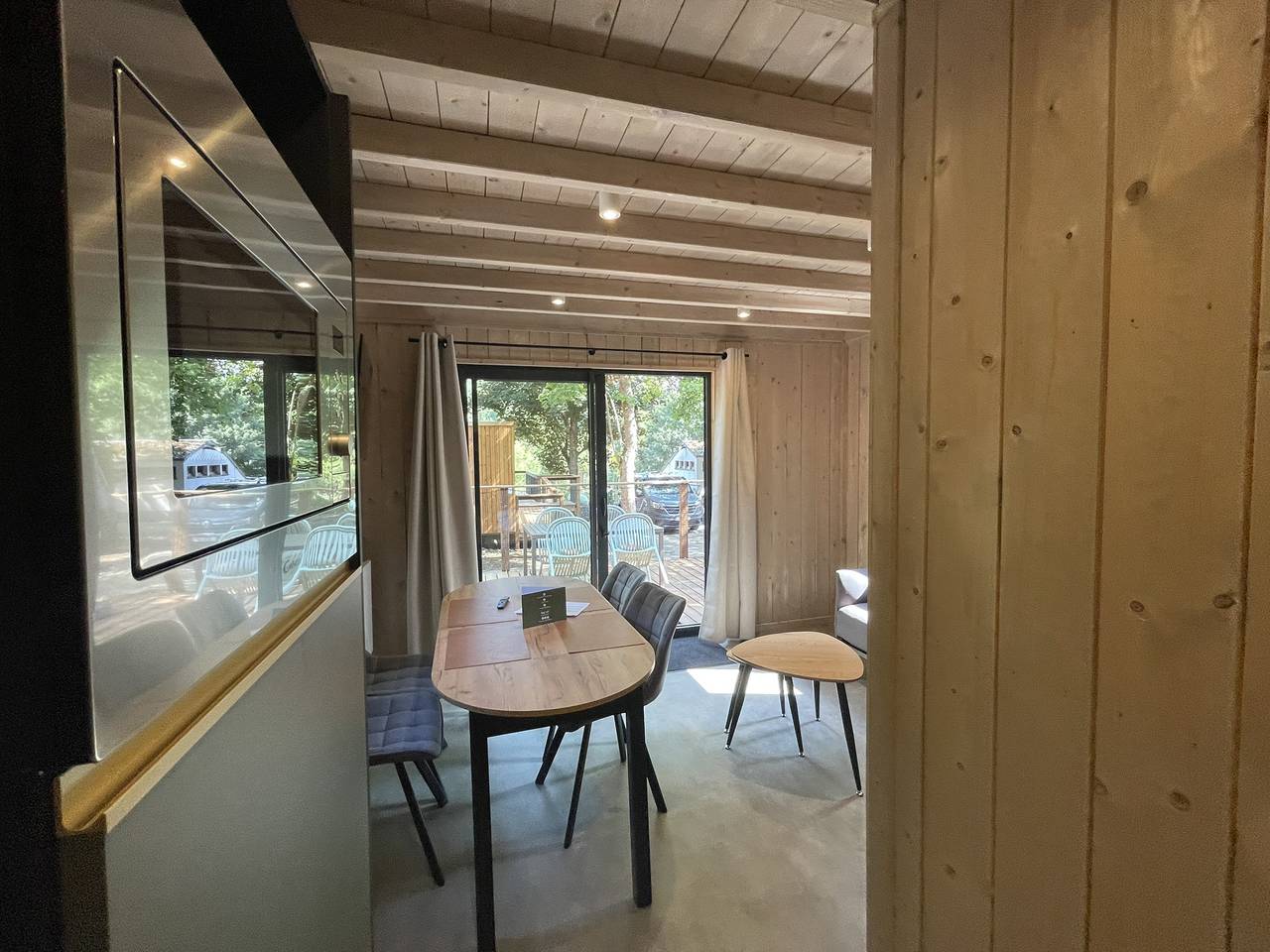 Lodge für 2 Personen mit Terrasse in Houffalize, Bastogne