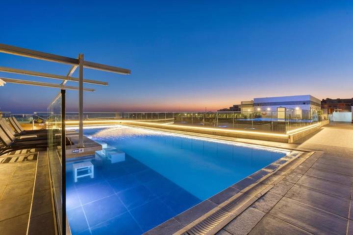 Hôtel pour 4 personnes, avec sauna et jacuzzi ainsi que terrasse et piscine dans Mellieha - 3