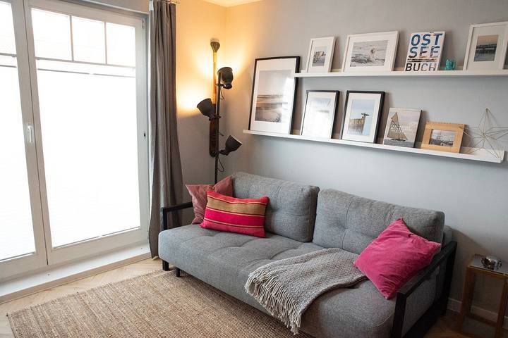 Vakantiewoning voor 3 personen, met balkon in Kühlungsborn