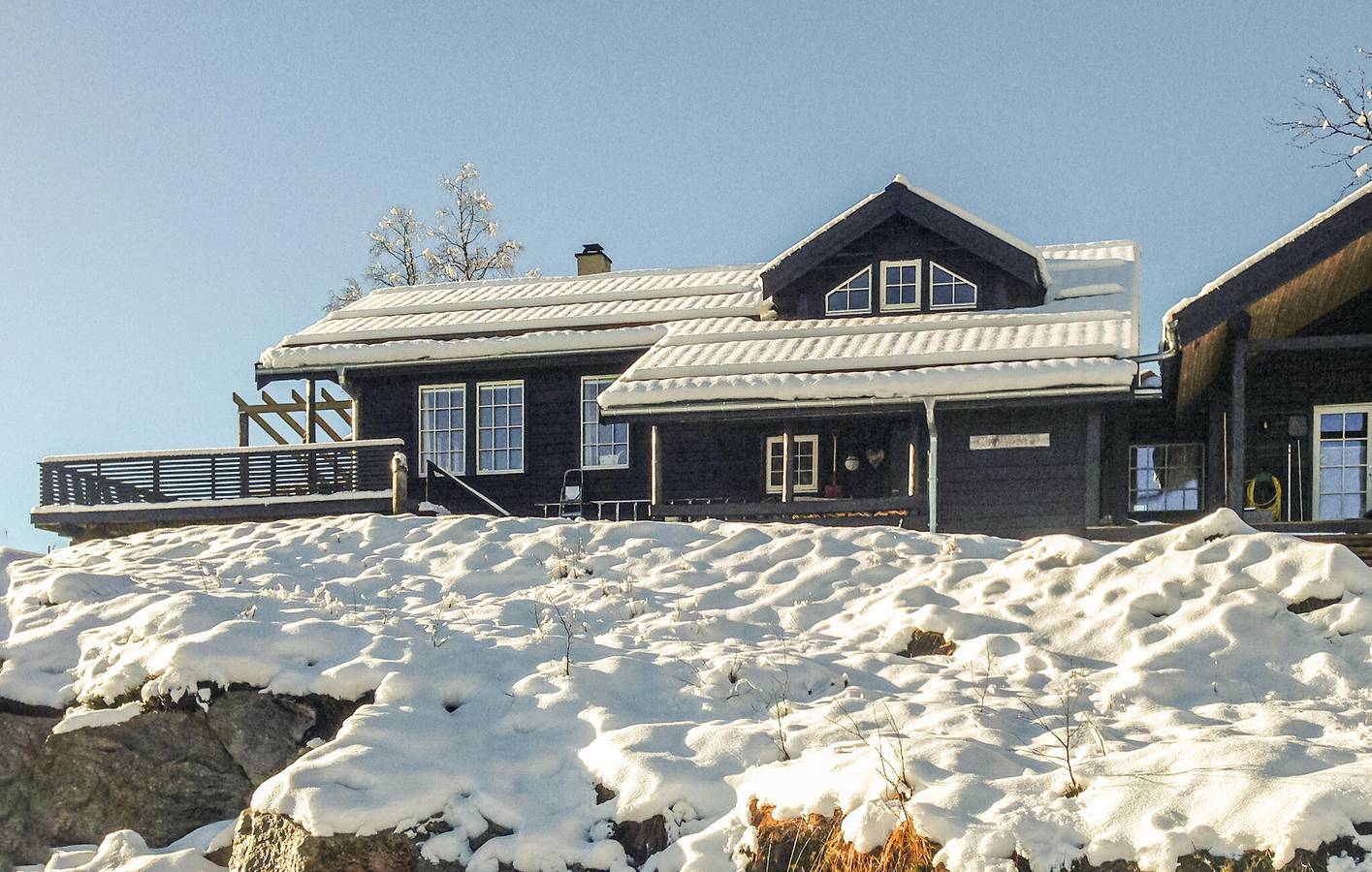 Feriehus for 4 personer med hage in Sinnes, Sirdal 