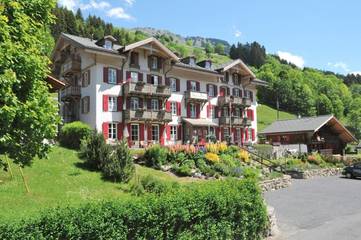 Hôtel pour 2 personnes, avec jardin et vue dans Les Diablerets
