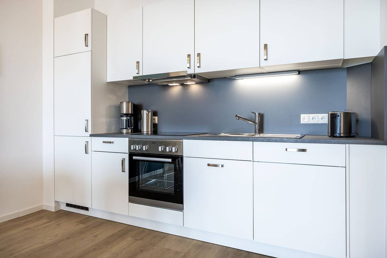 Ganze Wohnung, Stilvolles, modernes Hafenapartment mit tollem Blick auf den Alten Hafen Wismars in Wismar, Nordwestmecklenburg (Wismar und Umgebung)