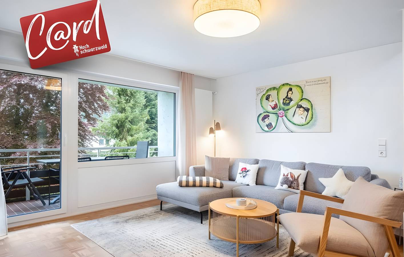 Ganze Wohnung, Ferienwohnung 'Bühlchen' mit Bergblick, Balkon und Wi-Fi in Titisee (Titisee-Neustadt), Titisee-Neustadt