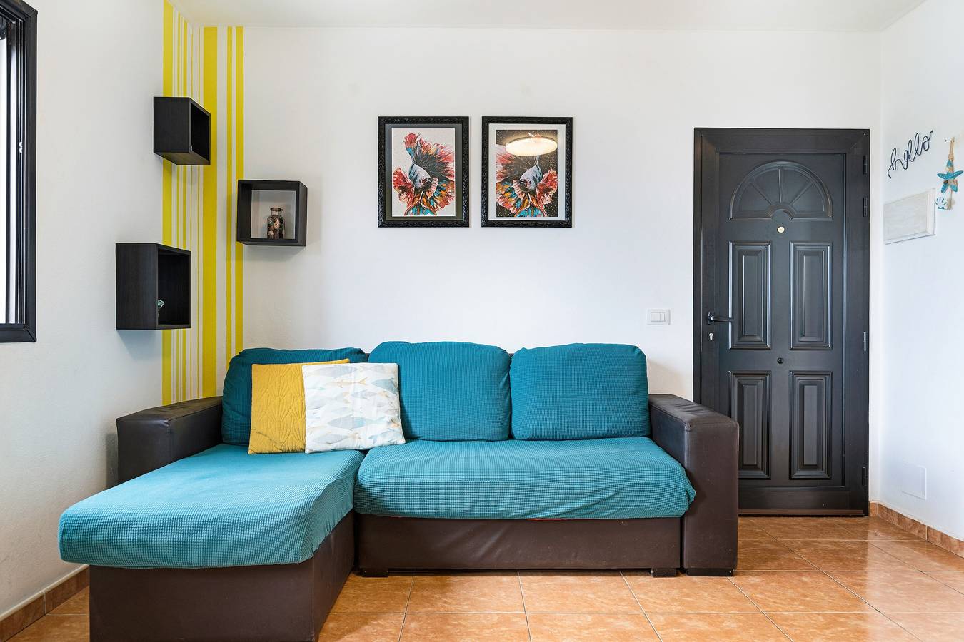 Apartamento entero, Apartamento de vacaciones 'Apartamento Aguamarina' con Wi-Fi in Playa Honda, San Bartolomé