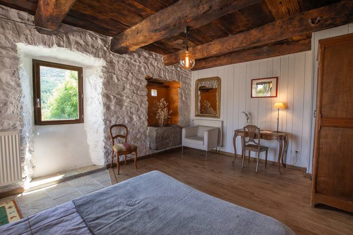 Chambre pour 2 personnes, avec bassin pour enfant et jardin en Ardèche - 3