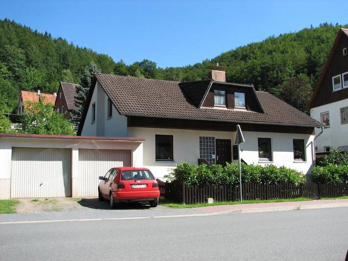 Ferienwohnung für 4 Personen, mit Terrasse und Garten sowie Ausblick in Wieda