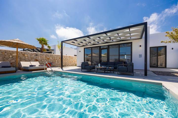 Ferienhaus für 4 Personen, mit Terrasse und Garten auf Rhodos - 2