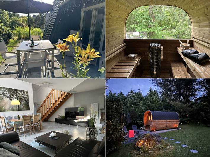 Ferienhaus für 2 Personen, mit Terrasse und Sauna sowie Garten in Lichtenberg (Oberfranken)