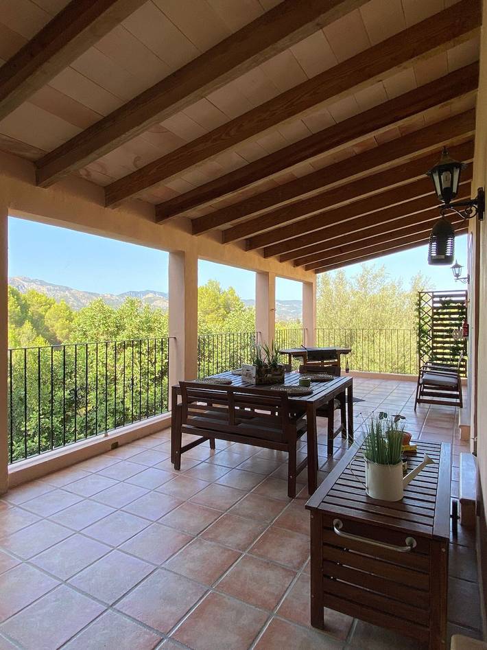 Ferienhaus für 6 Personen, mit Balkon und Garten sowie Sauna auf Mallorca