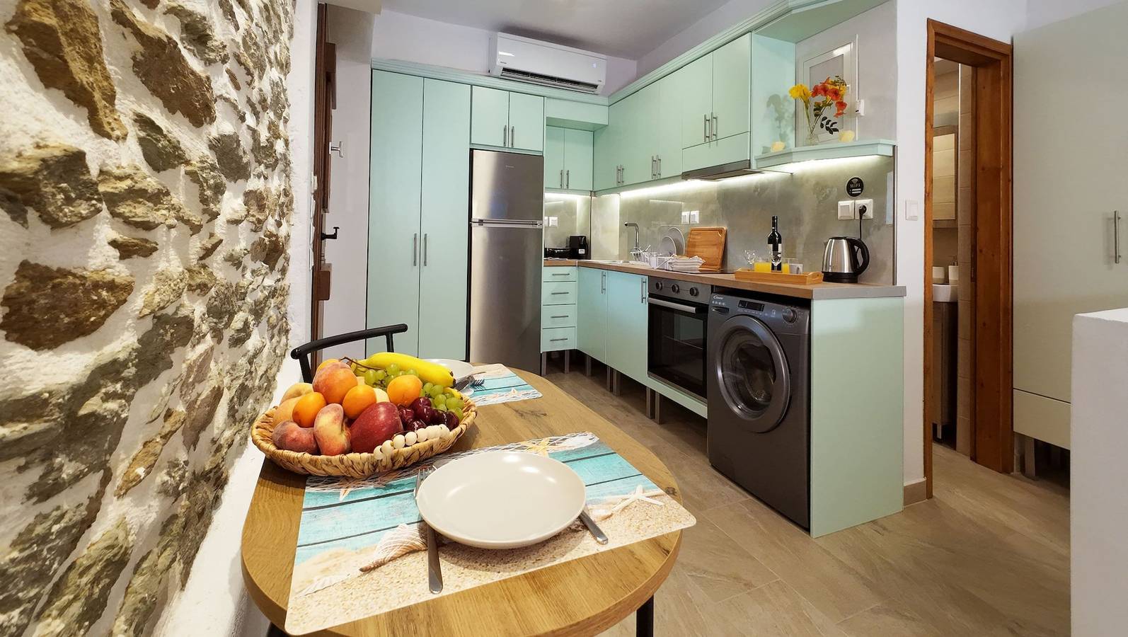 Ganzes Studio, Studio für 3 Personen mit Balkon in Pilion