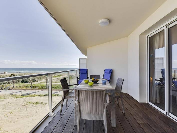 Appartement de vacances pour 4 personnes, avec piscine et terrasse