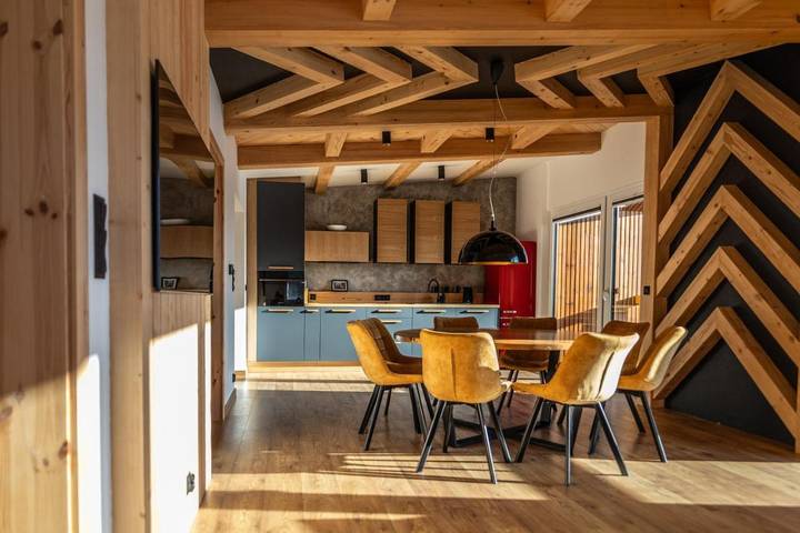 Ferienwohnung für 8 Personen, mit Garten und Sauna sowie Ausblick - 1