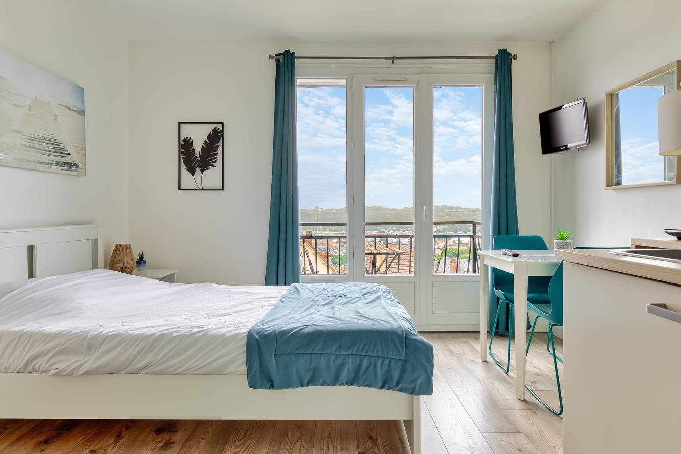 Ganzes Studio, Studio für 2 Personen mit Balkon in Dieppe, Dieppe und Umgebung