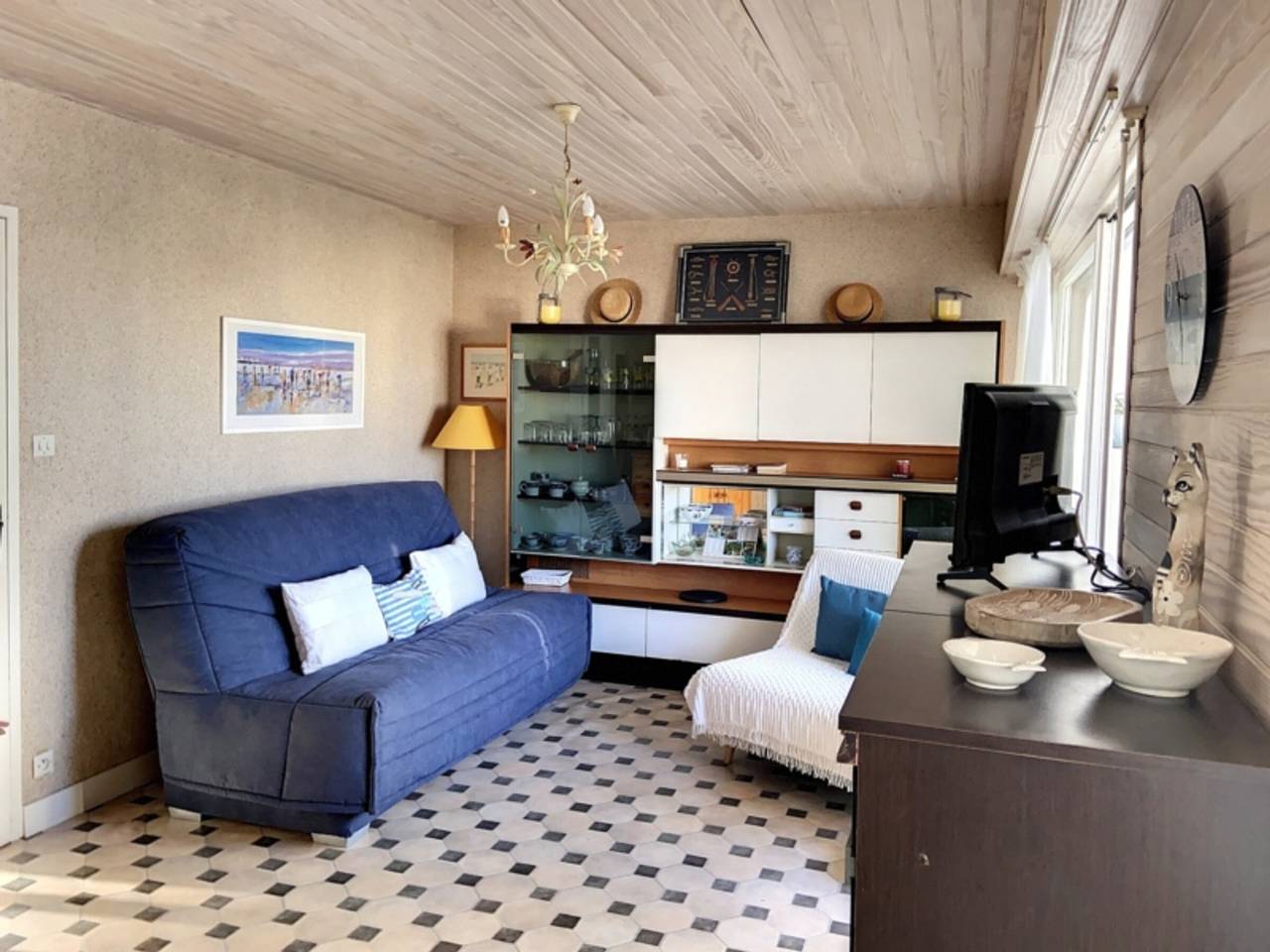 Ganze Wohnung, Gemütliches Studio nahe Strand mit Parkplatz in Saint-Hilaire-de-Riez, Vendée