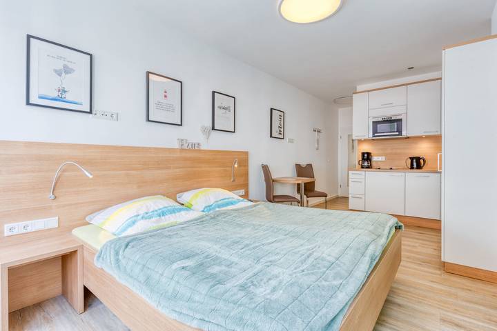 Ferienwohnung für 2 Personen, mit Pool und Balkon/Terrasse sowie Balkon und Sauna, kinderfreundlich in Norderney Weststrand - 3