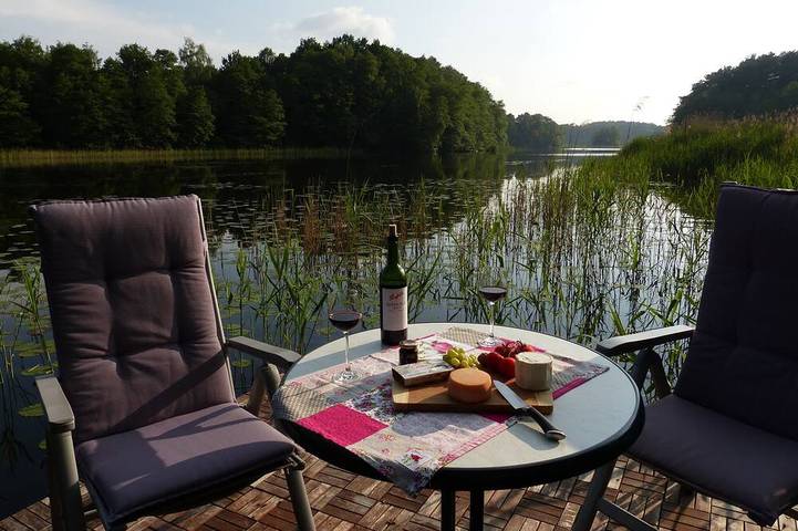 Ferienwohnung für 4 Personen, mit Terrasse und Garten in Teupitz
