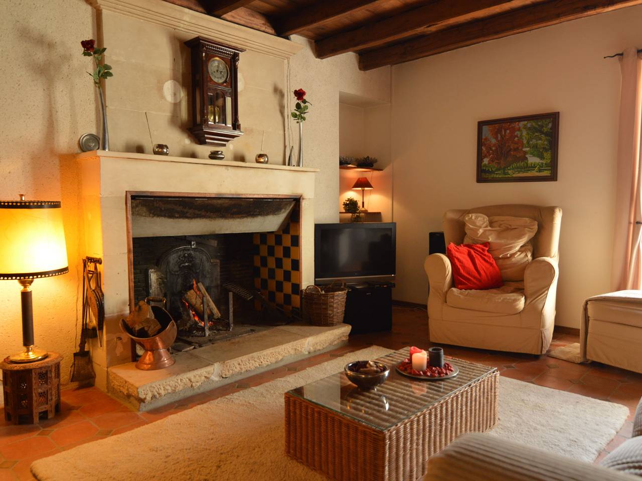 Casa rural cerca de castillos del Loira in Saint-Jean-de-Sauves, Vienne