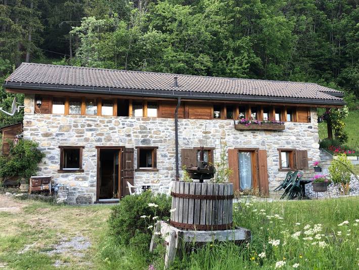 Ferienhaus für 5 Personen, mit Terrasse in Ayent