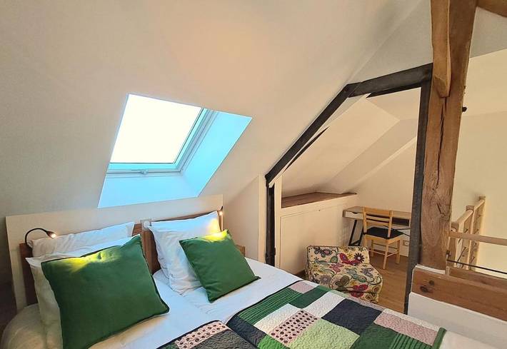 Gîte pour 4 personnes, avec vue et jardin, adapté aux familles à Barbery - 4