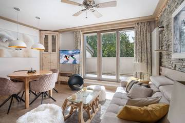 Gîte pour 4 personnes, avec balcon dans Courchevel 1550