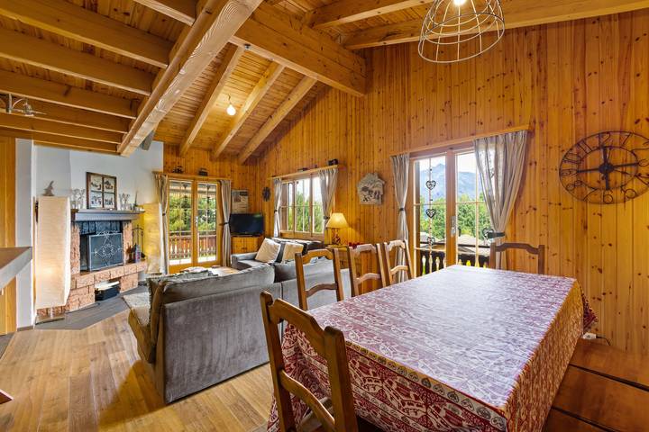 Ferienhaus für 8 Personen, mit Garten und Balkon, kinderfreundlich in Nendaz