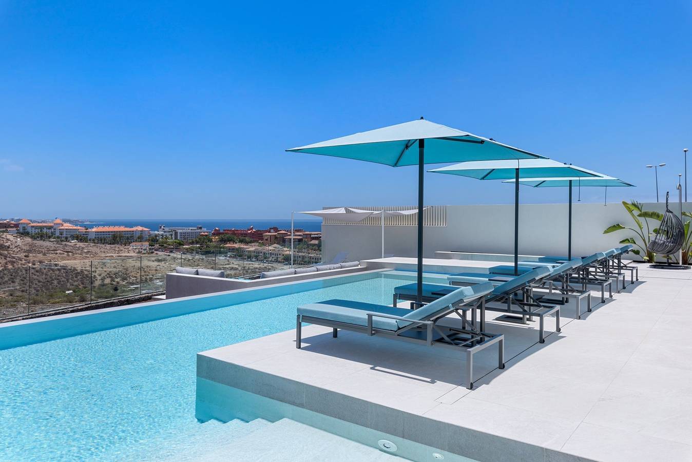 Villa La Caleta Moderno | 6 Bedrooms | Heated Infinity Pool with Jacuzzi | Modern Design | Costa Adeje | Tenerife in La Caleta, Adeje