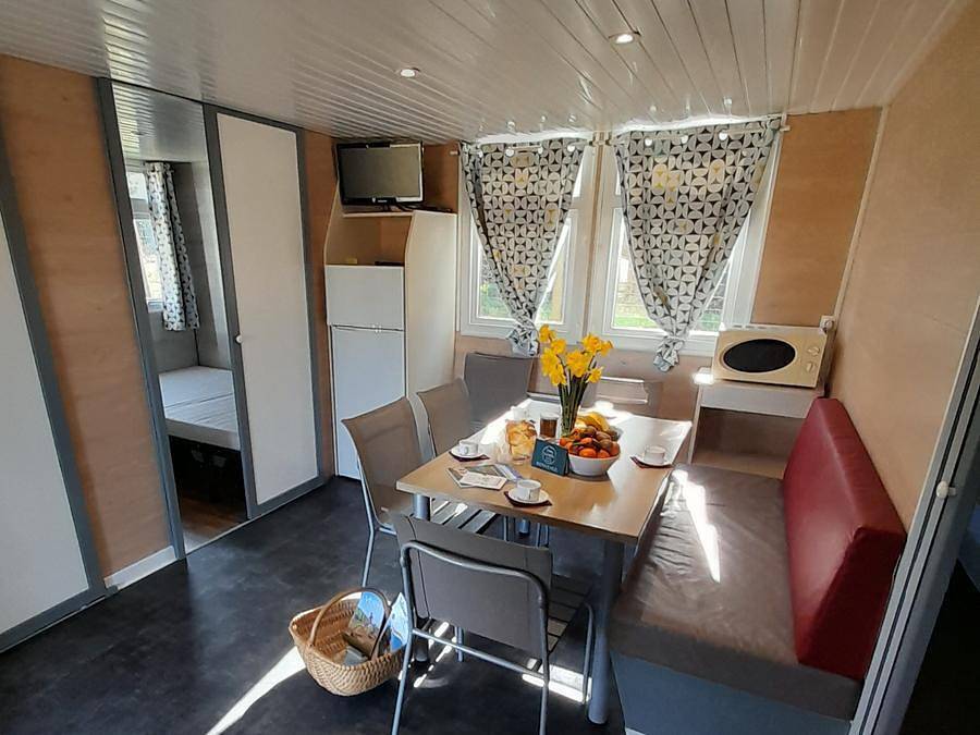 Camping Les Rulières - Chalet 6 personnes - 3 chambres Class3 - Tv in Fontenay-le-Comte