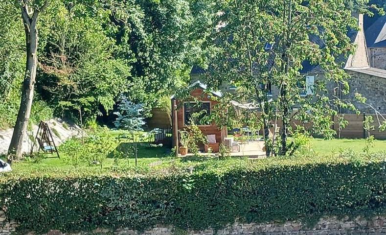 Maison de campagne pour 2 personnes, avec jardin et terrasse à Saint-Pierre-Langers