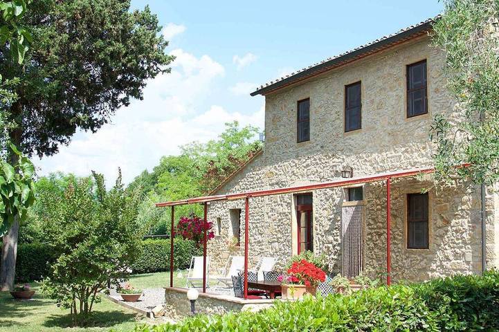 Ferienwohnung für 7 Personen, mit Garten und Terrasse sowie Pool, mit Haustier - 1