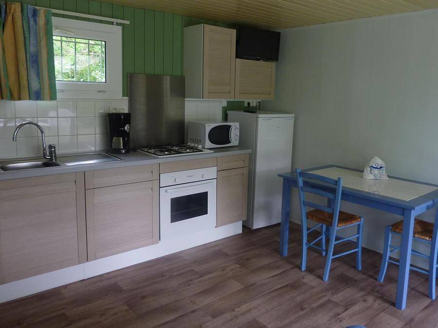 Camping du Lac de Cormoranche  - Chalet 6 personnes - Cottage in Cormoranche-sur-Saône, Région de Bourg-en-Bresse