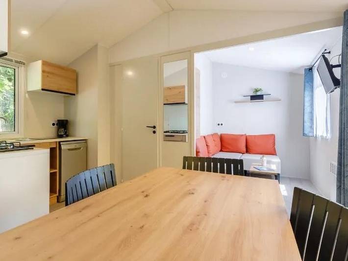 Mobil home pour 6 personnes, avec bassin pour enfant à Bois-de-Céné - 4