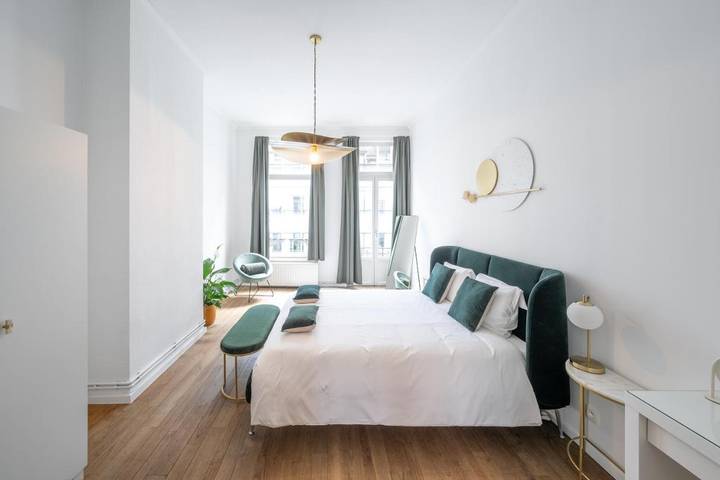 Vakantiewoning voor 4 personen, met uitzicht en balkon in Brussel