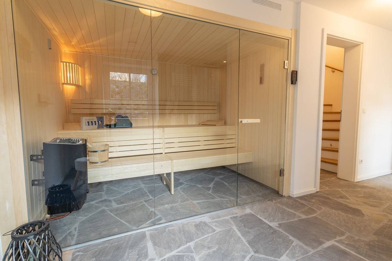Villa Balticbliss – Wellness mit Ostseeblick. Sauna. Kamin. Stilvoll. in Lohme, Nationalpark Jasmund