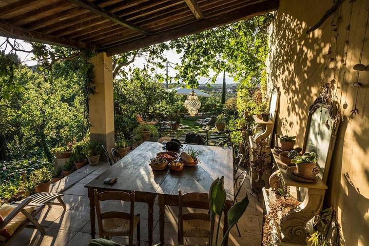 B&B für 3 Personen, mit Terrasse und Garten sowie Ausblick in Livorno