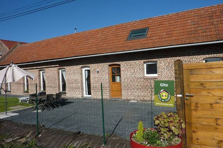 Gîte pour 4 personnes, avec jardin
