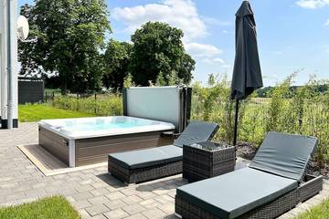 Ferienhaus für 6 Personen, mit Garten und Terrasse sowie Sauna in Göhren-Lebbin