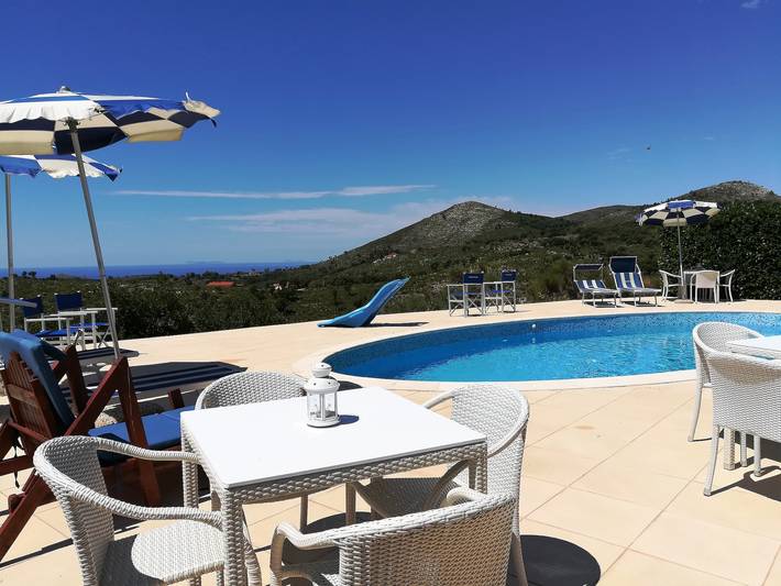 Villa independiente Uva & Stelle Maison en las colinas de Sperlonga in Itri, Provincia de Latina
