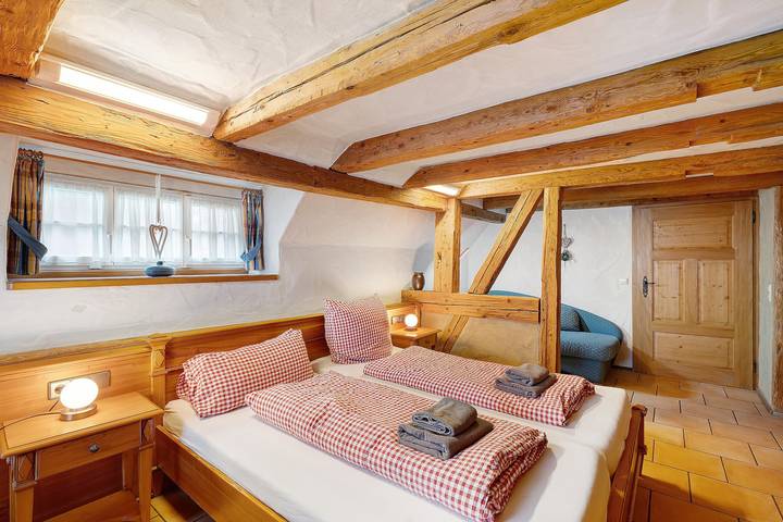 Vacation rental for 3 people, with sauna and yard in Baden Wuerttemberg