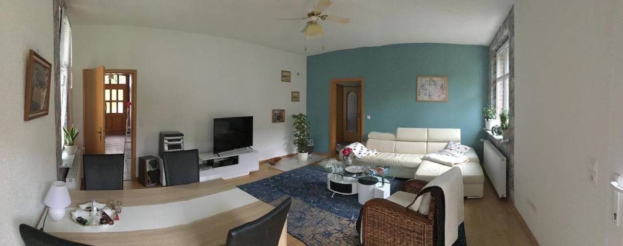 Ferienwohnung für 3 Personen, mit Terrasse und Garten sowie Ausblick in Mühl Rosin