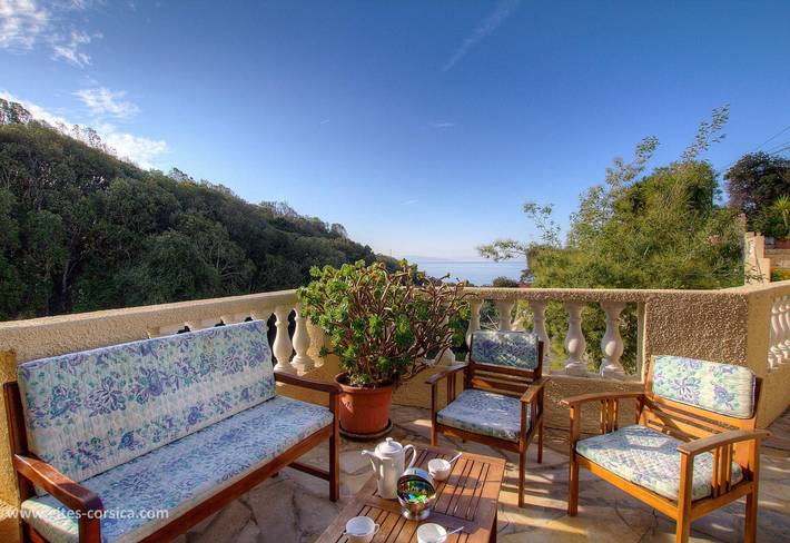 Gîte pour 8 personnes, avec Terrasse et Vue dans Sagone - 3