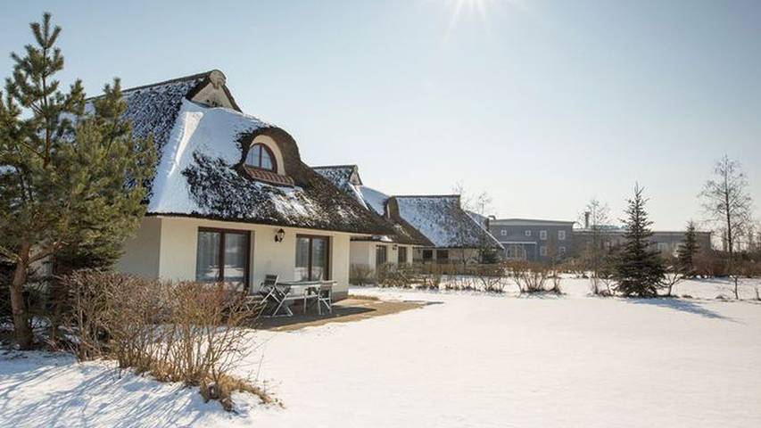 Ferienhaus für 4 Personen, mit Garten, mit Haustier in Dobbin-Linstow