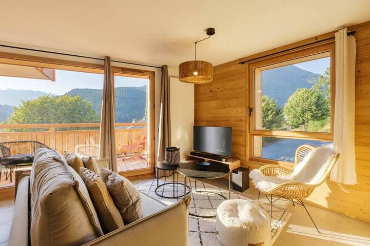 Gîte pour 6 personnes, avec balcon dans Office De Tourisme Des Houches