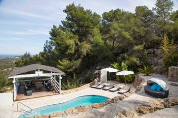 Villa in Sant Josep de sa Talaia, South Ibiza für 10 