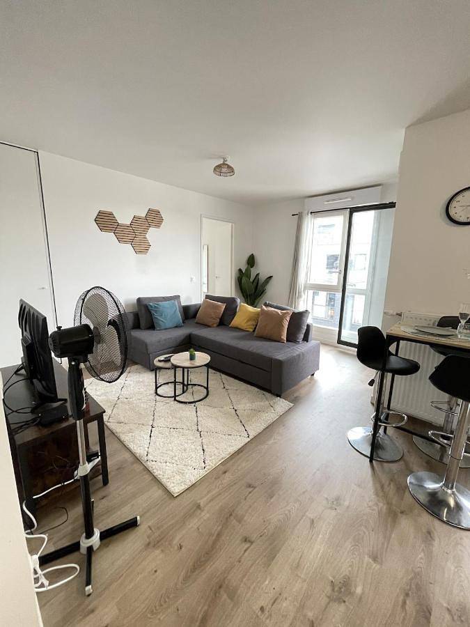 Appartement de vacances pour 5 personnes, avec Balcon et Vue à Rosny-sous-Bois